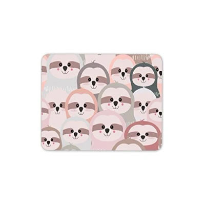 Image of Cute Sloth Mouse Mat Pad Funny Lazy Animal Boys Girls Gift PC Computer #8361
