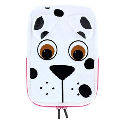 Image of TabZoo Universal Child Friendly Animal Character Tablet Sleeve Case Cover with Zip for 8 inch Tablets Dog