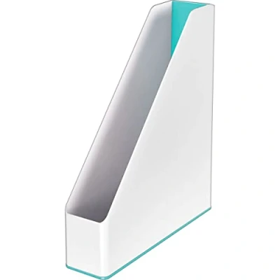 Image of Leitz WOW Magazine File Dual Colour, Ice Blue