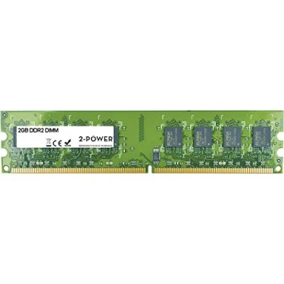 Image of 2 Power 2GB DDR2 800MHz DIMM Memory Module GB 800 MHz PC Modules (/Server, 240 pin DIMM, 1 x GB)