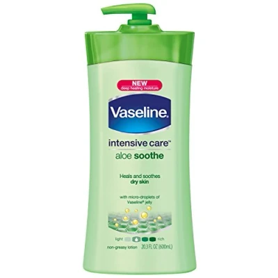 Image of Vaseline Body Lotion, Aloe Fresh 20.3Oz 2 Pack