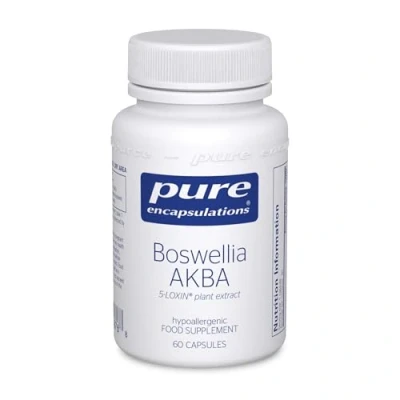 Image of Pure Encapsulations Boswellia AKBA 5 Loxin Hypoallergenic Support 60 Capsules