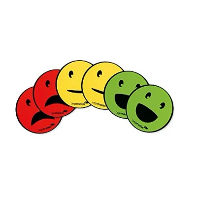 Image of Legamaster Symbol Magnet Magnetic Emoticon 50mm assorted red