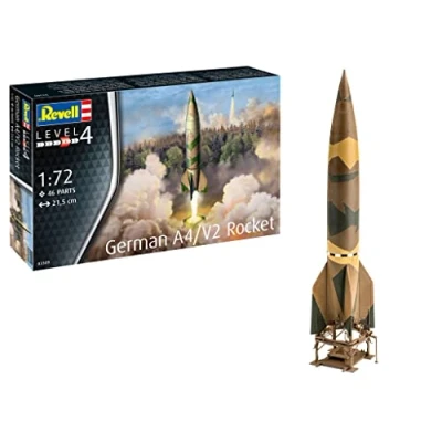 Image of Revell 03309 German A4/V2 Rocket 1:72 Scale Unbuilt/Unpainted Plastic Model Kit