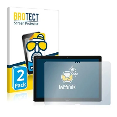 Image of brotect Screen Protector Anti Glare compatible with Huawei MediaPad M5 Lite 10.1&quot; (2 Pack) Matte, Protection Film