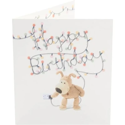 Image of Boofle Birthday Card for Him/Her/Friend Cute Design