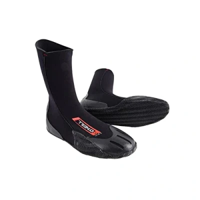 Image of ONeill Epic 3mm Round Toe Wetsuit Boot Boots Black Lightweight Unisex Fluid Foam double layer