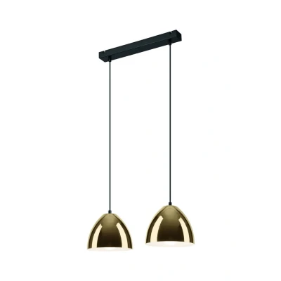Image of Mia Bar Pendant Ceiling Light Gold, 2x E27