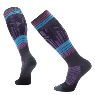 Image of Smartwool Ski Targeted Cushion Summit Shot OTC Socks XL Charcoal