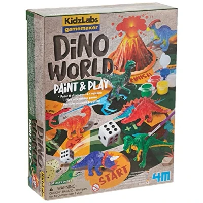 Image of 4M 403400 Kidzlabs GameMaker Dino World, Multi Colour