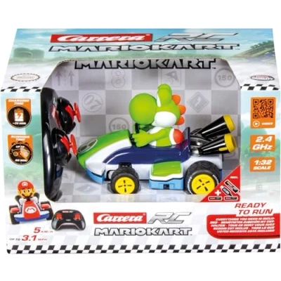 Image of Carrera RC 370320002 2,4GHz Mario Race Kart Yoshi 1:32 Scale Car, Multicoloured