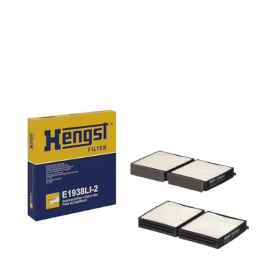 Image of 6289310000 Pollen Filter HENGST E1938LI 2 215mm 120mm 22mm MAZDA: Premacy