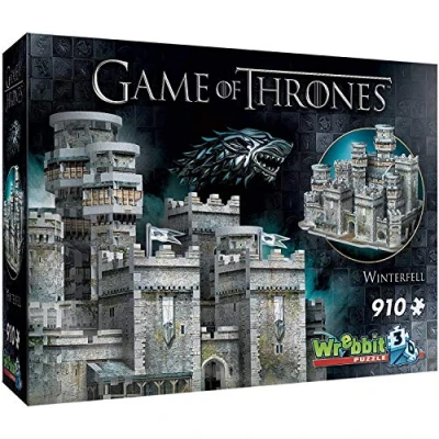 Image of Wrebbit3D Game of Thrones: Winterfell (910pc) 3D Puzzle Ages 14+