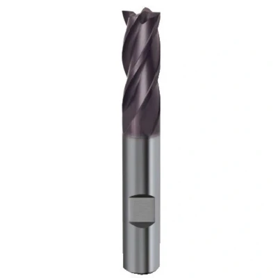 Image of Guhring 5532 5.00MM Carbide 4 Flute Weldon Shank End Mill Fire Coated