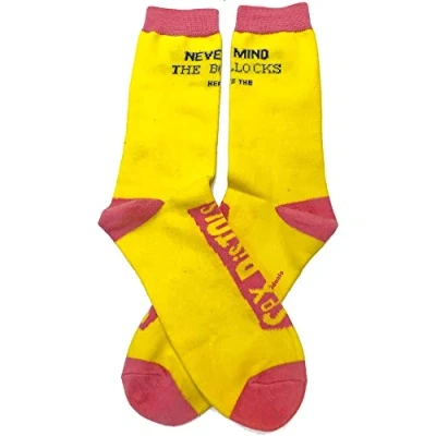 Image of SOCKSHOP Music Collection 1 Pair The Sex Pistols Cotton Socks Never Mind One Size