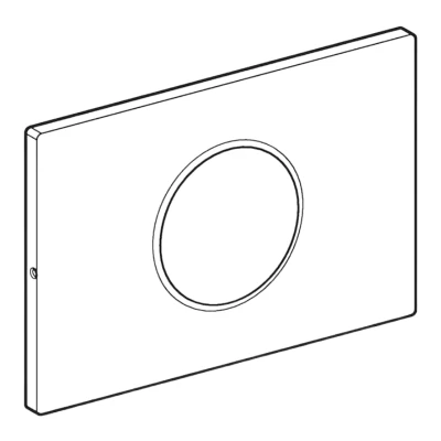 Image of Geberit Sigma10 Flush Plate Stainless Steel (242.792.SN.1)