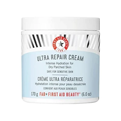 Image of First Aid Beauty Ultra Repair Cream Moisturising Cream, Body Lotion for Intensive Moisture, Dry and Sensitive Skin All Types, 56.7 g