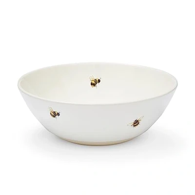 Image of Cooksmart British Designed Serving Bowl Salad Perfect for The Dinner Table Bowls Great Pasta, Salad, Snacks, Deserts Bumble Bees