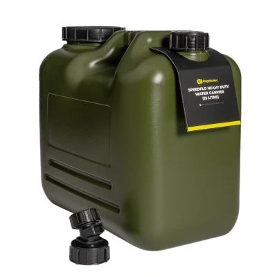 Image of Rigdemonkey SpeedFlo Heavy Duty Water Carrier Jerrycan 5L Camping cutlery