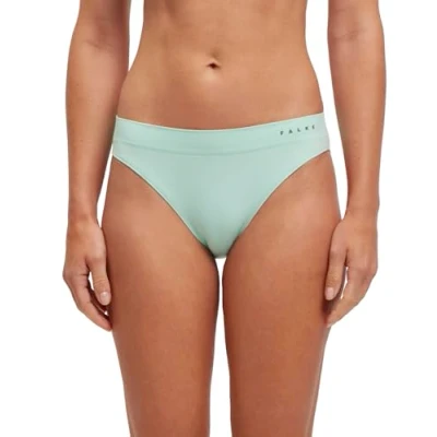 Image of FALKE Women&#039;s Warm W BR Functional Yarn Quick Dry 1 Piece Base Layer Underwear, Green (Jade 7439) new eco friendly, S