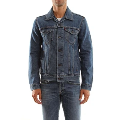 Image of Levi&#039;s Men&#039;s The Trucker Jacket, Medium Stonewash, M