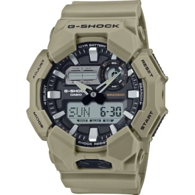 Image of G SHOCK GA010 Chronograph watch, Men&#039;s, Size: One Size, Brown
