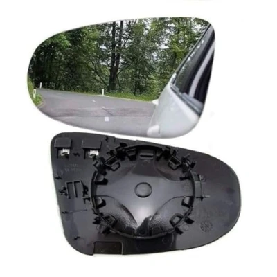 Image of RC Replacment Aftermarket Door Wing Mirror Glass for Golf MK6 2008 2009 2010 2011 2012 models Heated (Left Hand Side UK Passenger Side)