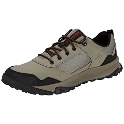 Image of Timberland Men&#039;s Lincoln Peak Lite F/L Low Oxford, Medium Grey Leather, 6.5 UK
