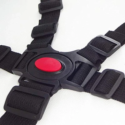 Image of Jolik 5 Point Harness Straps, Baby Safety Strap Belt, Adjustable High Chair Straps for Stroller Pushchair Pram Buggy