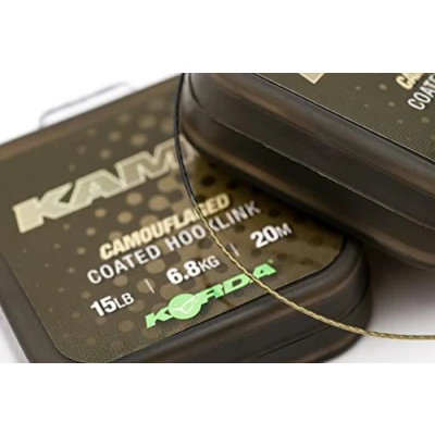 Image of Korda Kamo 20lb Coated Hooklink