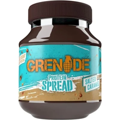 Image of Grenade Chocolate Chip Salted Caramel Protein Spread, 1 x 360 g Jar