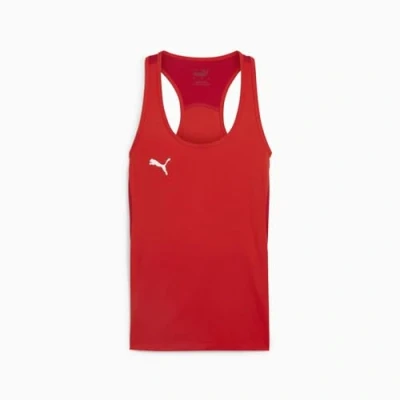 Image of puma Unisex Teamgoal Tank Top, Red White Fast Red, S EU