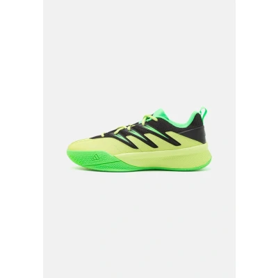 Image of adidas Performance DAME Certified 3 Basketball shoes, Men&#039;s, Size: 9.5, Pulse lime/core black/screaming green Textile/synthetics