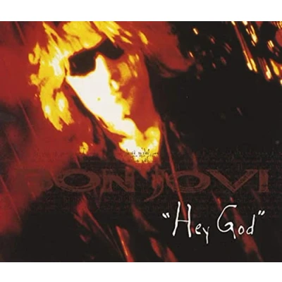 Image of Bon Jovi Hey God 1996 German CD single 578213 2