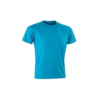 Image of Spiro Impact Aircool Tee L Ocean Blue