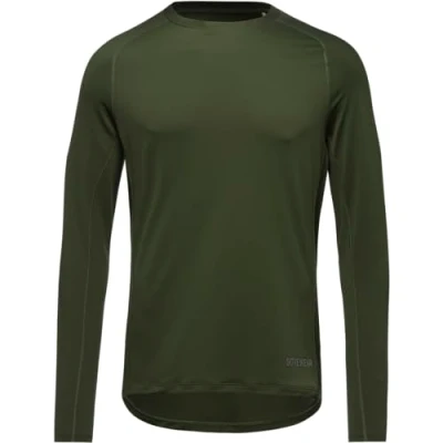 Image of GORE WEAR Breathable Men&#039;s Running top, Everyday, Comfortable Long Sleeved Functional Shirt, Quick Drying