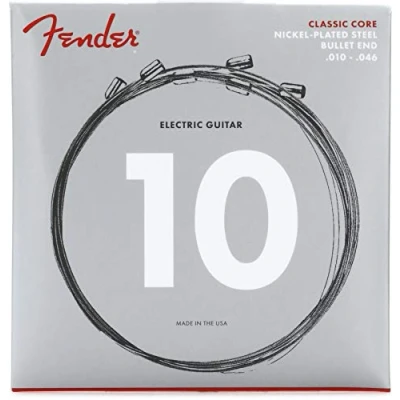Image of Fender Classic Core Electric Guitar Strings, 3255L, Nickel Plated Steel, Bullet Ends (.010 .046)