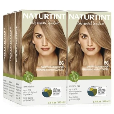 Image of Naturtint, Permanent Hair Colour Blond 170 ml, 10A Light Ash Blonde