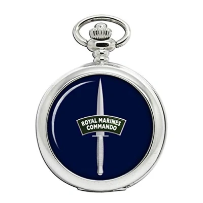 Image of Giftshop UK Royal Marines Dagger Pocket Watch