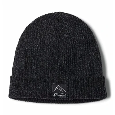 Image of Columbia Unisex Adult Whirlibird Cuffed Beanie, Black/Graphite Marled, Size O/S
