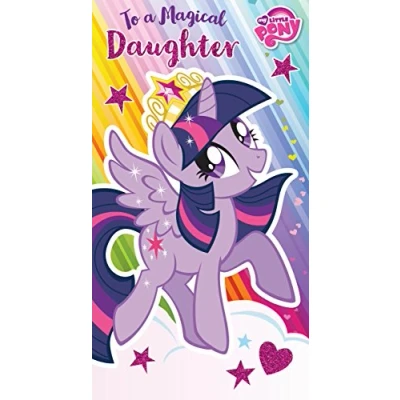 Image of My Little Pony MP016 &quot;with Lots of Love On Your Special Day!&quot; Greeting Card