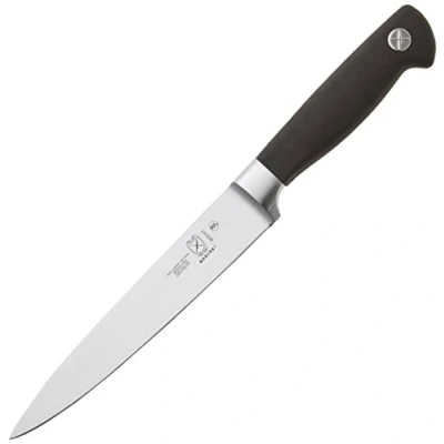 Image of Mercer Culinary Genesis 7 Inch Fillet Knife Flexible, Stainless Steel, Black