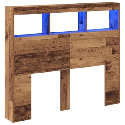 Image of vidaXL Headboard Reclaimed Solid Wood 120 x 17 102 cm