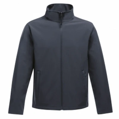 Image of Regatta Mens Ablaze Printable Softshell Jacket (Navy/Navy) Size Large
