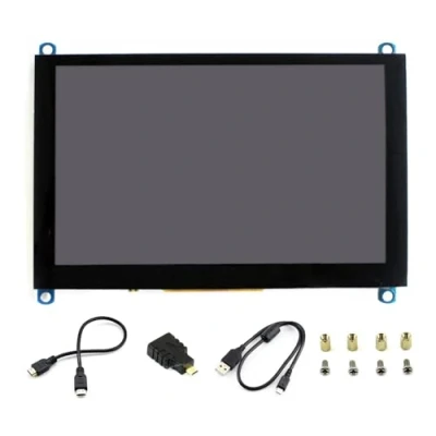 Image of IBest 5 inch TFT LCD Display 800x480 Capacitive Touch Screen Monitor H HDMI Module for Raspberry Pi/Jetson Nano/BB Black/Banana Pi/PC Windows 10/8.1/8/7 Support Microsoft XBOX360/Nintendo Switch