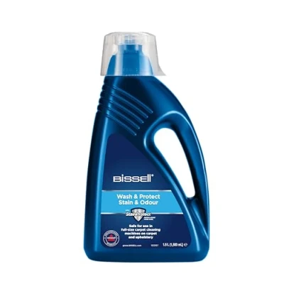 Image of BISSELL Wash &amp; Protect Formula For Use With All Leading Upright Carpet Cleaners Stain 1086N (Packing May Vary)