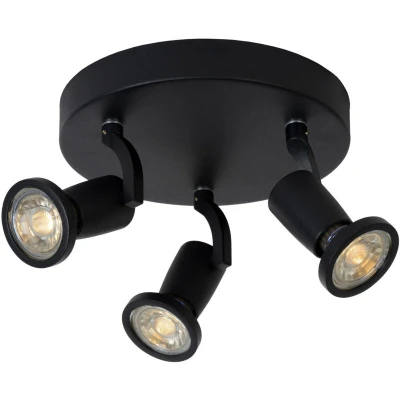 Image of Jaster LED Modern Ceiling Spotlight Ø 20cm GU10 3x5W 2700K Black