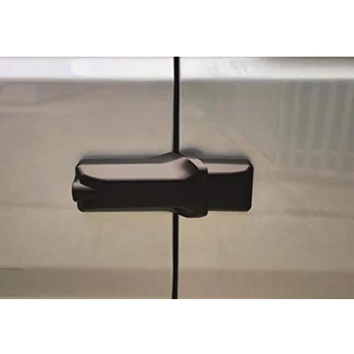 Image of Milenco XLV Rear and Side Door Lock in Black Motorhome Caravan Van