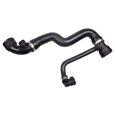 Image of 17127507748, 17127520668 Radiator Hose FEBI BILSTEIN 37461 Upper Left EPDM (ethylene propylene diene Monomer (M class) rubber) with quick couplers