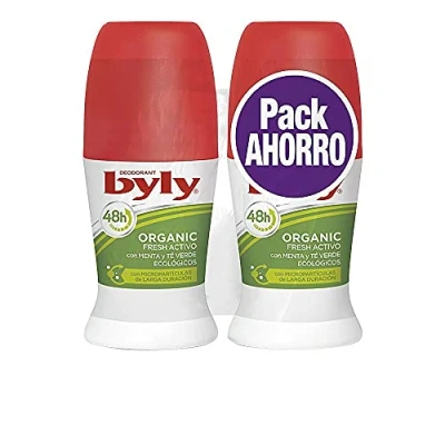 Image of Byly Organic Extra Fresh Roll On Deodorant Set